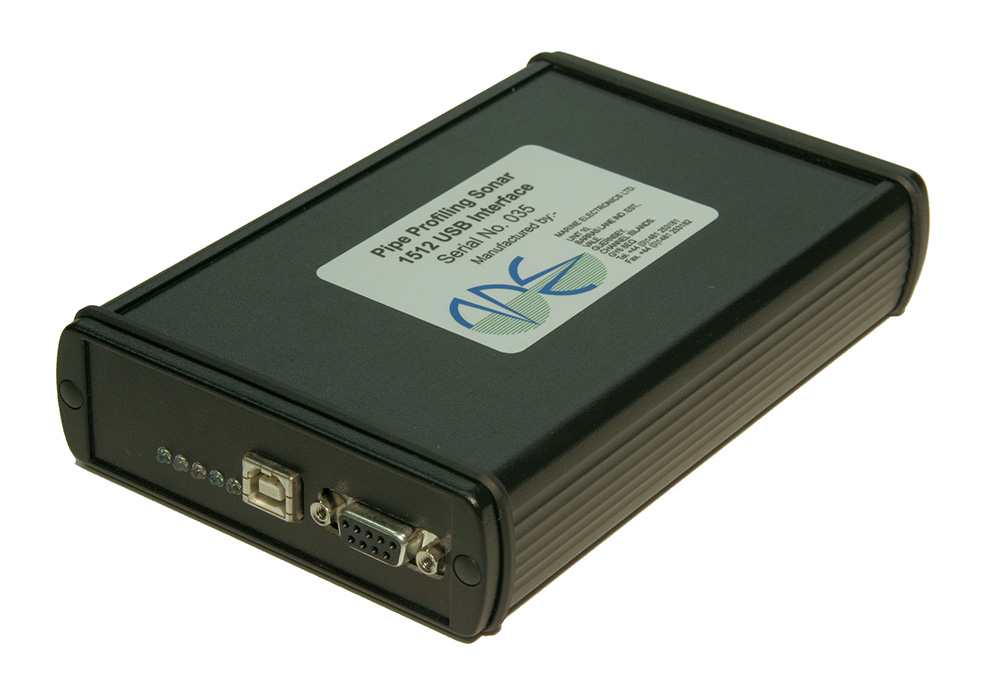 1512 USB Pipe Profiling Sonar USB Interface Unit.